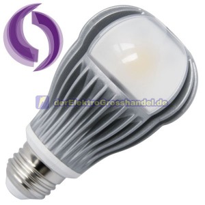 Rundstrahler E27 dreifacher LED-Lampe 12W 850lm, 260&ordm;, 3000K.