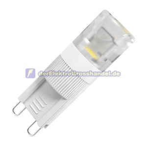 Mini-G9 LED-Lampe  2W 140lm 3000K, &Ouml;ffnungswinkel 140&ordm;