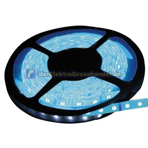 Roll 5m selbstklebende LED-Streifen, IP65, 320lm, blau