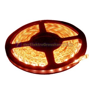 Roll 5m selbstklebende LED-Streifen, IP65, 320lm, rot