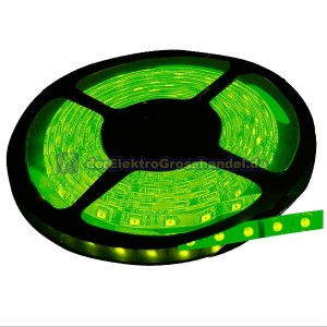 Roll 5m selbstklebende LED-Streifen, IP65, 320lm, gr&uuml;n