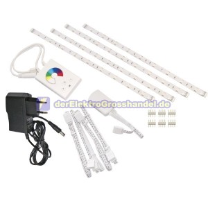 Kit 4 flexibel LED-Streifen RGB 4x30 cm