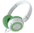 Auricular de casco stereo de Ø50 mm 1,5m Blanco