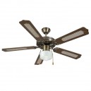 Ventilador de Techo Colonial de Madera