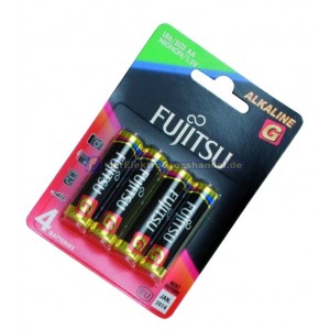 Box 10 Bliester x 4St. Mignon-Batterie Alkaline FUJITSU LR06/AA 1,5V