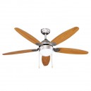 Ventilador de Techo Moderno de Madera