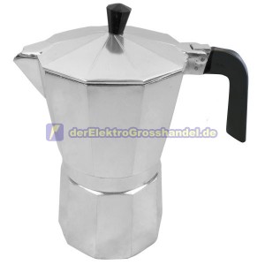 Espressokocher aus Aluminium 12 Tassen