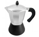 Cafetera de inducción de aluminio para 6 tazas