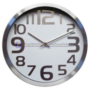 K&uuml;chenuhr &oslash;30cm wei&szlig;
