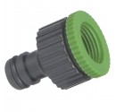 Adaptador grifo hembra para Manguera en PVC de Ø3/4" y 1/2"