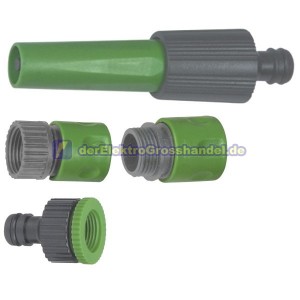Set regulierbar Schlauchspritze + Schlauch-Zubeh&ouml;r aus PVC