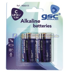 Box 12 Bliester x 2St. Baby-Batterie Alkaline GSC LR14/C