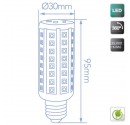 CORN LED-Lampe 42 LEDs 8W E27 SMD5730 600lm 6000K kalt Licht, 360º Öffnungswinkel