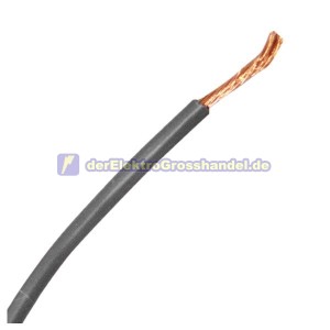 200m Kabelrolle, flexibel, 1x1,5mm, 0,7KV, grau