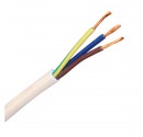 100m Kabelrolle, Schlauch-Kabel, 3x1,0mm, 0,6KV, schwarz