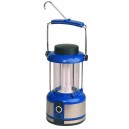 Linterna de camping bajo consumo recargable con cargador casa y coche.