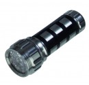 Linterna de aluminio de 17 LEDs