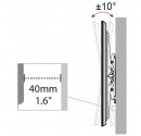 Soporte para televisores de 23" a 42"