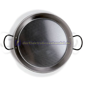 Paella Pfanne Stahl poliert &Oslash;360 mm Induktion & Ceran