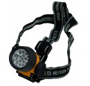 Linterna de cabeza de 17 LED con cintas ajustables