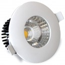 LED-Einbaustrahler COB 6W 540lm 3000K, rund, wei&szlig;, 80&ordm; 