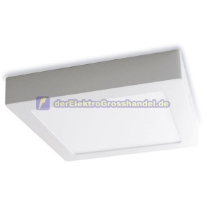 LED-Downlight Oberflache 18W 1300Lm 6000K, wei&szlig;, quadratisch