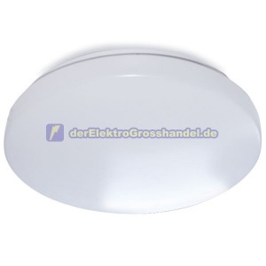LED-Deckenleuchte, 18W 1800lm 3000K, wei&szlig;, rund