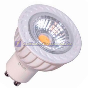COB GU10 LED-Lampe 6W 460lm 6000K 50&ordm;
