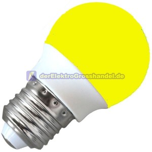 E27 Dekorative LED-Lampe 3W, 230V, 120º, gelb