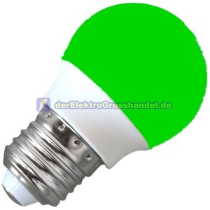 E27 Dekorative LED-Lampe 3W, 230V, 120º, grün