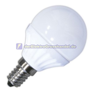 Sph&auml;rische E27 LED-Lampe Keramik 6W 560lm 6000K 120&ordm;
