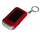 Linterna solar de llavero de 2 leds