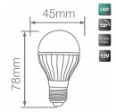 Box 10St. E27 LED-Lampe G45 12V 4W 320lm 3000K 120º