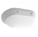 LED-Wandleuchte, 7W 450lm 3000K, weiß, oval