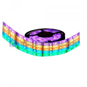 Roll 5m selbstklebende LED-Streifen, IP20, 370lm, RGB-Multifarbe
