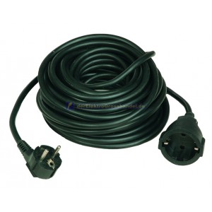 Verl&auml;ngerungskabel 15m, 3500W, schwarz