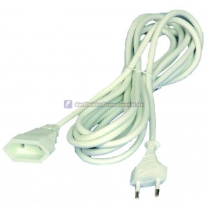 Verl&auml;ngerungskabel 4m, 2200W, wei&szlig;