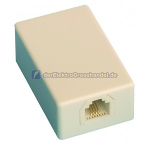 Oberfl&auml;che modular Adapter 6P/4C