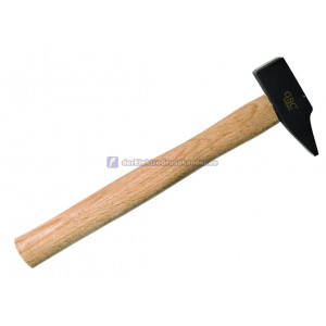 Schlosser Hammer, Schmiedestahl Kopf, lackiertes Holzgriff, 250mm.