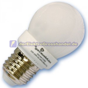 E27 Energiesparlampe Serie Kugel, 9W, 2700K
