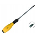 Destornillado Philips, cromo navadio, punta reforzada, PH3x200mm.