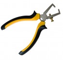 Alicate pelacables, cromo vanadio, empuñadura de seguridad ergonomica. 160mm.