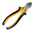 Alicate corte diagonal, cromo vanadio, empuñadura de seguridad ergonomica, 180mm