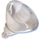 Caja 10 bombillas bajo consumo PAR38 E27 20W luz blanca
