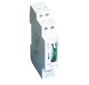 temporizador mecanico diario 24 horas diseñado para ser montado sobre guias DIN. Con reserva de 100 horas. 16A /230V-50 Hz.