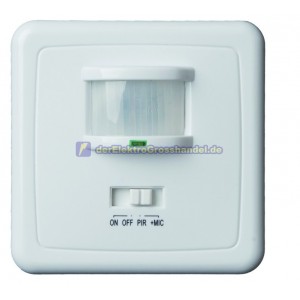 Einbau Ton- und Bewegungsmelder 160&ordm;, 500W