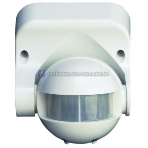 Bewegungsmelder 180&ordm; / 60&ordm;, 12m, schwarz, IP44