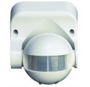 Detector de movimiento con un area de 180º (horizontal) y 60º (vertical). color negro.
