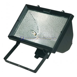 Drehbare halogen Strahler 1500W, schwarz