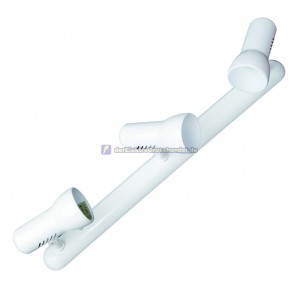 E27 3-flammige Strahler f&uuml;r Decke, Reihe, R63 3x60W.
